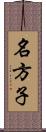 名方子 Scroll