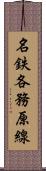 名鉄各務原線 Scroll