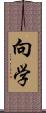 向学 Scroll