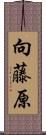 向藤原 Scroll