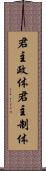 君主政体 Scroll