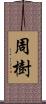 周樹 Scroll
