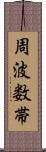 周波数帯 Scroll