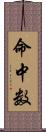 命中数 Scroll