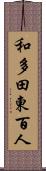 和多田東百人 Scroll