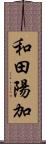 和田陽加 Scroll