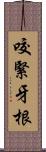 咬緊牙根 Scroll