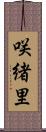 咲緒里 Scroll