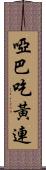 啞巴吃黃連 Scroll