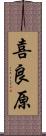 喜良原 Scroll