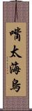 嘴太海烏 Scroll
