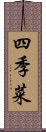 四季菜 Scroll