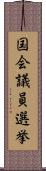 国会議員選挙 Scroll