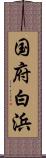 国府白浜 Scroll