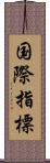 国際指標 Scroll