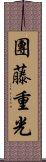 團藤重光 Scroll