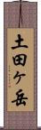 土田ヶ岳 Scroll