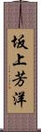 坂上芳洋 Scroll