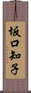 坂口知子 Scroll
