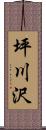 坪川沢 Scroll