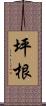 坪根 Scroll