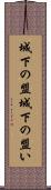 城下の盟 Scroll