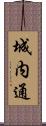 城内通 Scroll