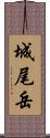 城尾岳 Scroll