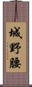 城野腰 Scroll