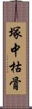 塚中枯骨 Scroll