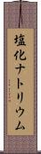 塩化ナトリウム Scroll