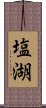 塩湖 Scroll