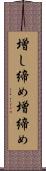 増し締め Scroll