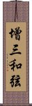 增三和弦 Scroll