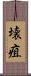 壊疽 Scroll