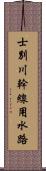 士別川幹線用水路 Scroll