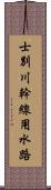 士別川幹線用水路 Scroll