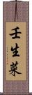 壬生菜 Scroll