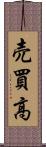 売買高 Scroll