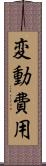 変動費用 Scroll