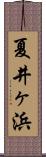 夏井ヶ浜 Scroll