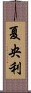 夏央利 Scroll