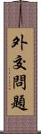 外交問題 Scroll