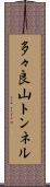 多々良山トンネル Scroll