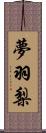 夢羽梨 Scroll