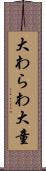 大わらわ Scroll