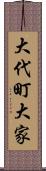 大代町大家 Scroll