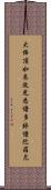 大佛頂如來放光悉憺多鉢憺陀羅尼 Scroll