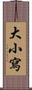 大小寫 Scroll