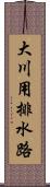 大川用排水路 Scroll